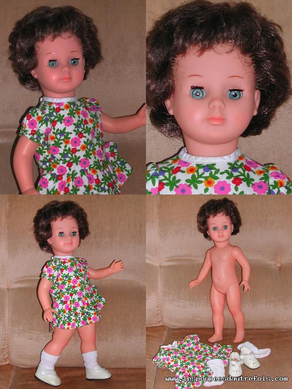 Les Poupees D autrefois BEAUTIFUL Modes Travaux doll from 70 s in perfect condition