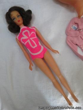 accessoires Barbie vintage années 60 platine disque vynil 